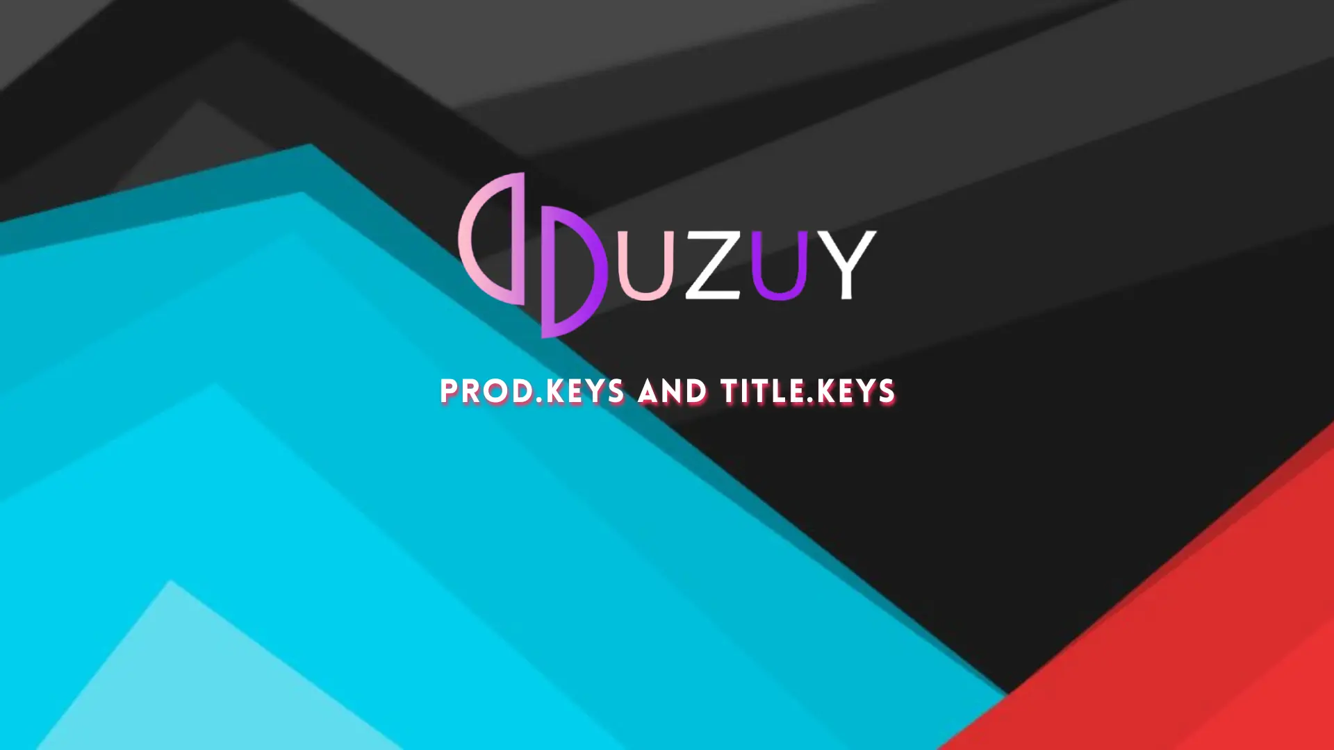 Uzuy Edge Prod.keys and Title.keys
